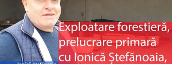 Despre exploatare forestieră și prelucrare primară cu Ionică Ștefănoaia – Lăcusta Prodcom SRL