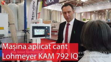 Mașina de aplicat cant Lohmeyer KAM 792 IQ