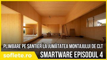 SmartWare – plimbare pe șantier la jumătatea montajului de CLT – ep #4