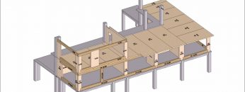 Structura CLT Suceava etape montaj