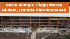 Bazinul olimpic Târgu Mureș din glulam