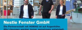 400 Jahre Fensterfertigung bei der Nestle Fenster GmbH – Seit 25 Jahren Hand in Hand mit HOMAG