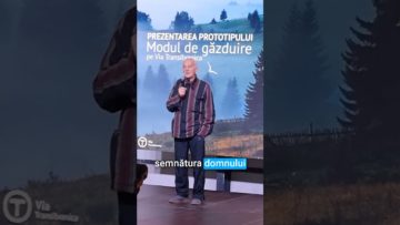 Construcție modulară gândită să fie replicată în peste 50 de unități pe Via Transilvanica