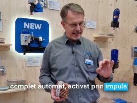 Cui din lemn de fag care se lipește singur de materialul în care intră